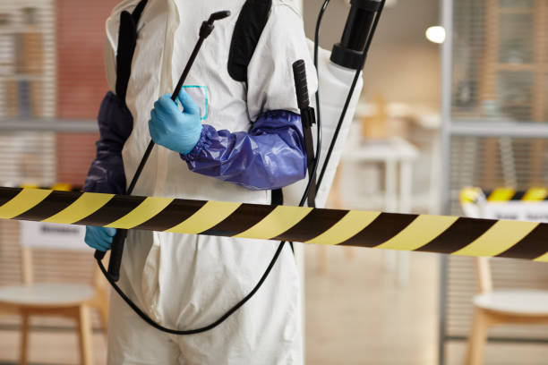 Professional Blood Cleanup technician working in Visalia, CA
